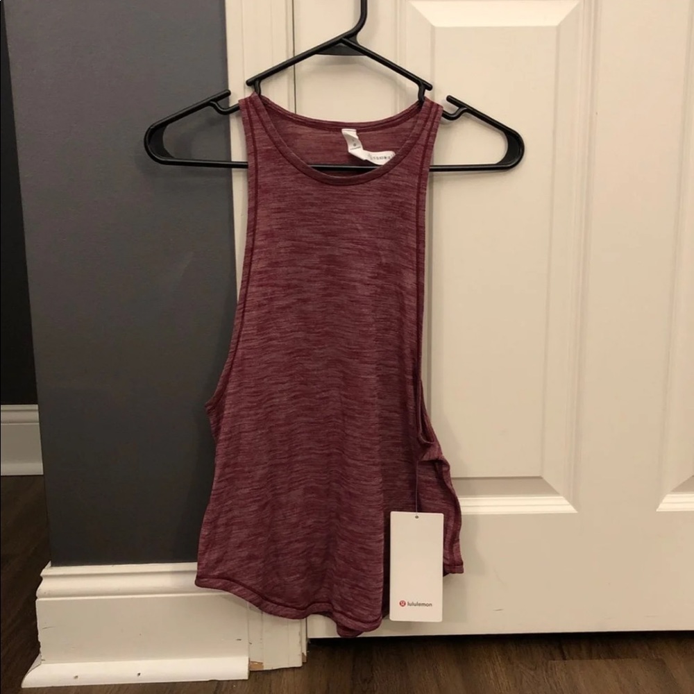 Lululemon Tank Top Burgundy